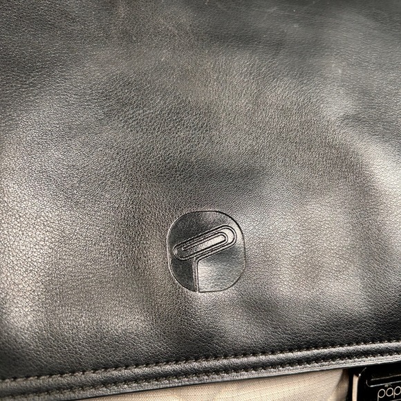 Backpack Changing Bag Quilted Leather Cream Black Travel Bag - Picture 11 of 16